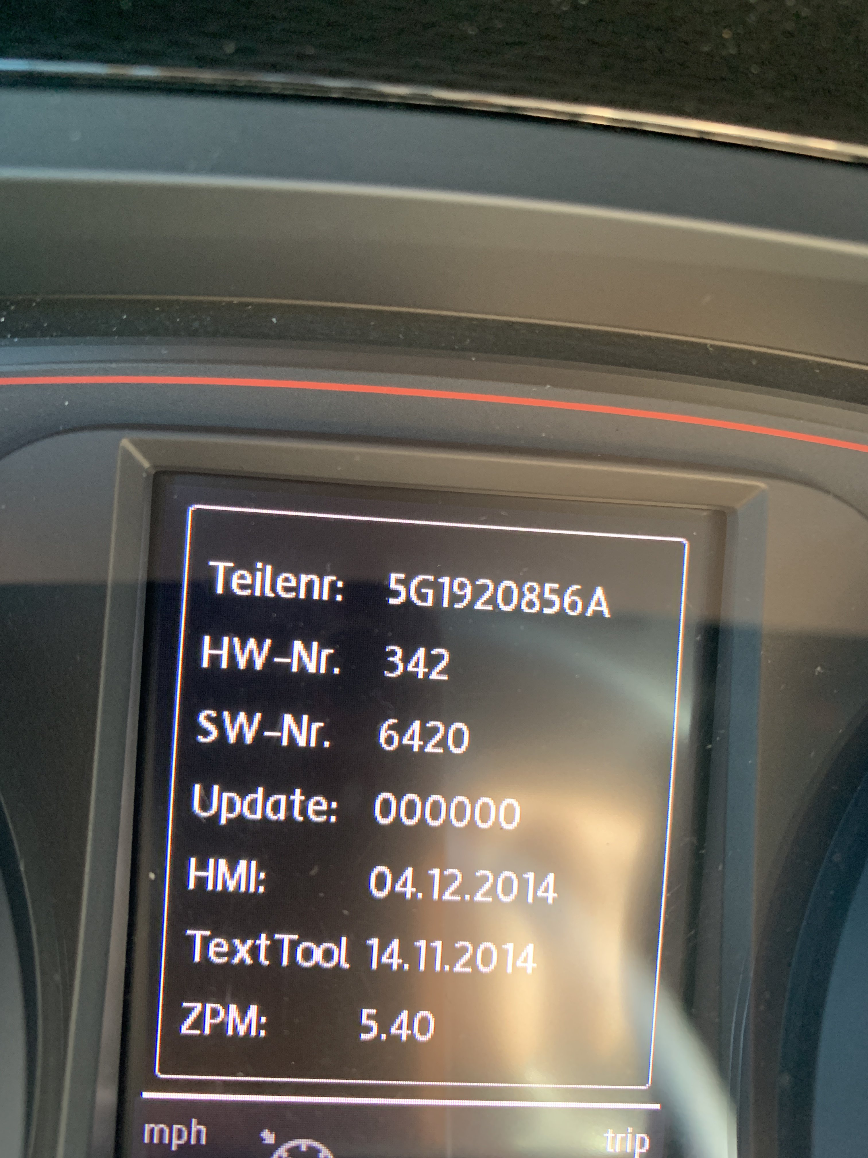 2016 VW GTI Screen.JPG